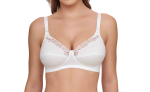 SUSA 85C Sonderpreis Soft-BH 9477 weiss ohne Bügel 100% Baumwolle - 003