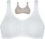 NATURANA 5245 Soft BH Entlastungsträger 80 - 105, B - D  weiß light beige
