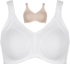 NATURANA 5332 Minimizer Side Smoother o.B. 80 - 105, B C D weiß skin