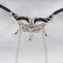 SYLVIE MONTHULE Schmuckstring ST225 CAT Gr. S silber